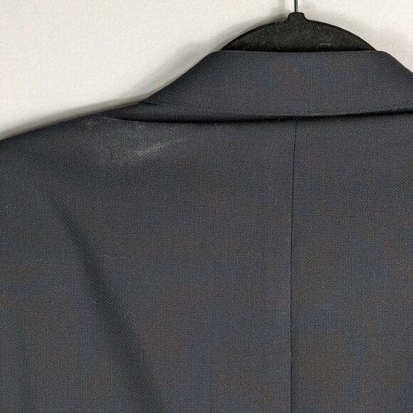 Canali 42R Men’s Wool Blazer Travel Water Resistant Gray Sport Coat Made Italy - Picture 9 of 9